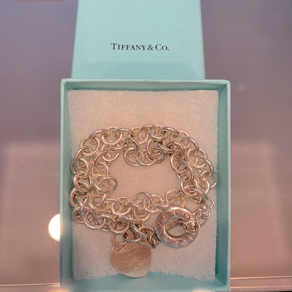 Tiffany & Co Heart Tag Toggle Necklace